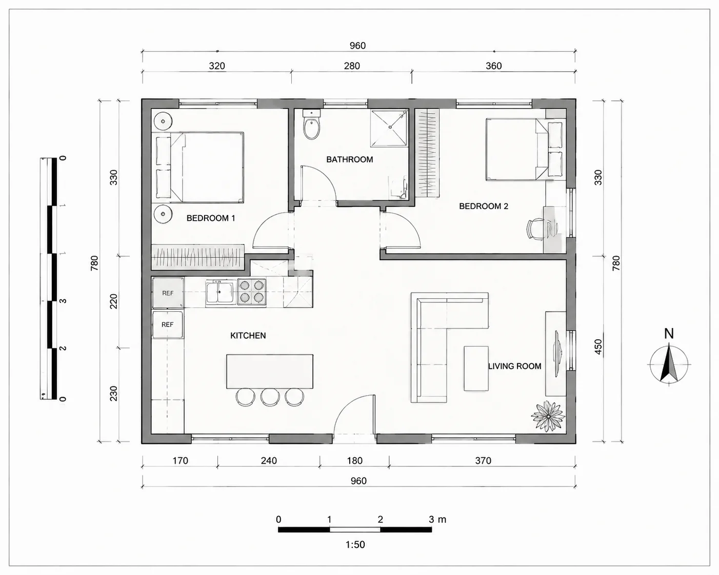 Wall and Room Drawing