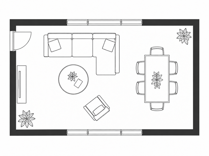 With Furniture