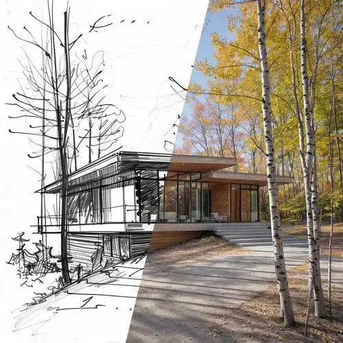 AI Sketch to Render Technology